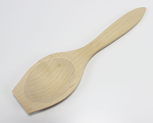 Träsked - rakt skedhuvud