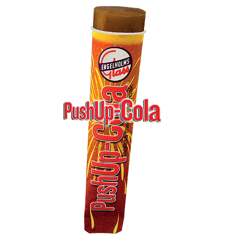 PushUp Cola glass