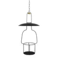 Hängande Ställning Svart till Fotogenlampa Rak Stor