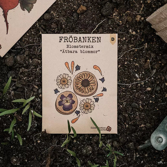 Blomstermix Ätbara Blommor - Fröbanken