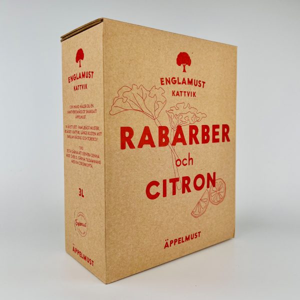 Englamust Rabarber och Citron 3L