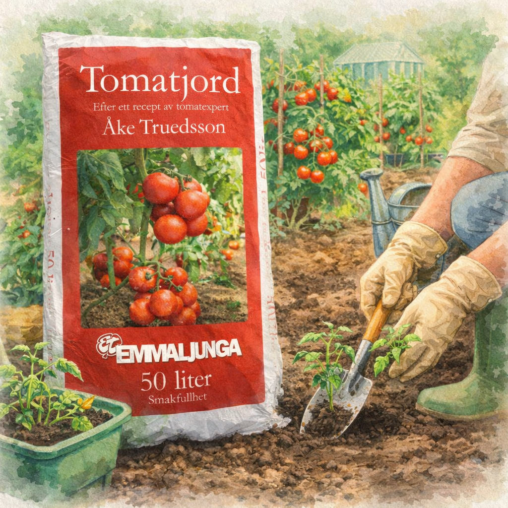 Emmaljunga Torv Tomatjord 50l - Specialjord för tomater & chili