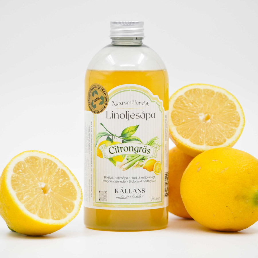 Källans Linoljesåpa - Citrongräs
