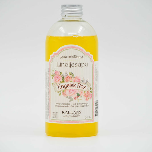 Källans Linoljesåpa - Engelsk Ros