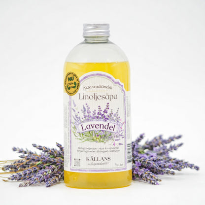 Källans Linoljesåpa - Lavendel