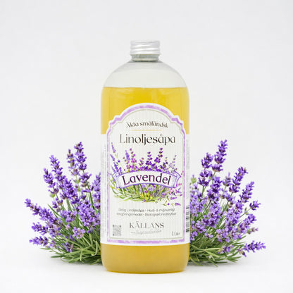 Källans Linoljesåpa - Lavendel