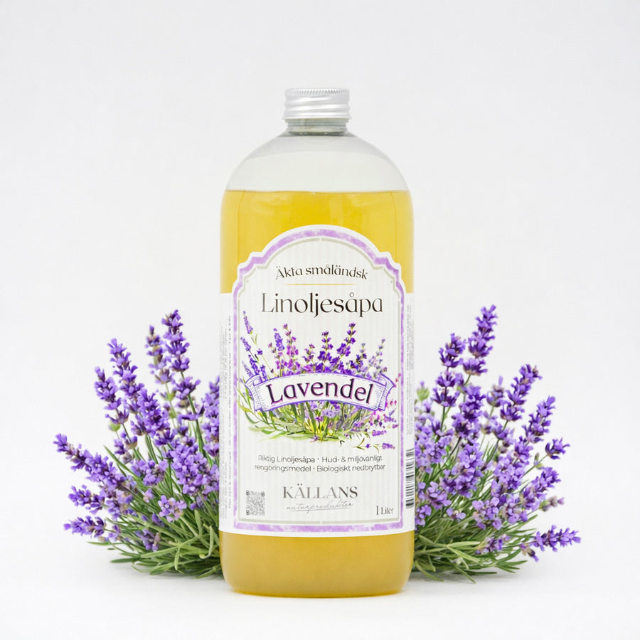 Källans Linoljesåpa - Lavendel