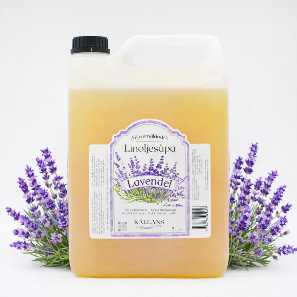 Källans Linoljesåpa - Lavendel
