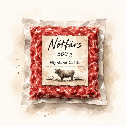 Nötfärslåda 10 kg – Highland Cattle