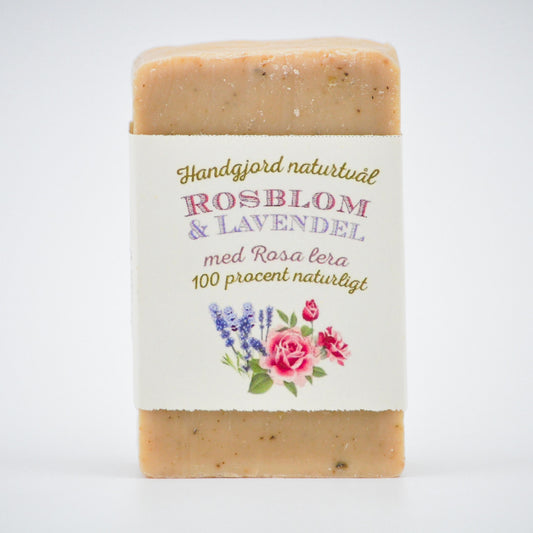 Naturtvål - Rosblom & Lavendel